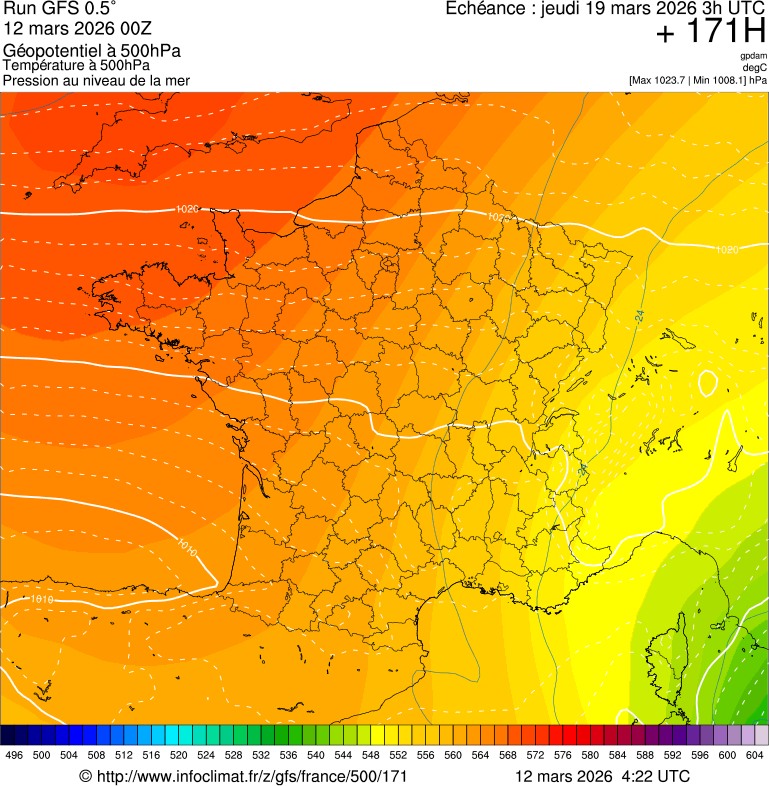 Mod&egrave;les m&eacute;t&eacute;orologiques
