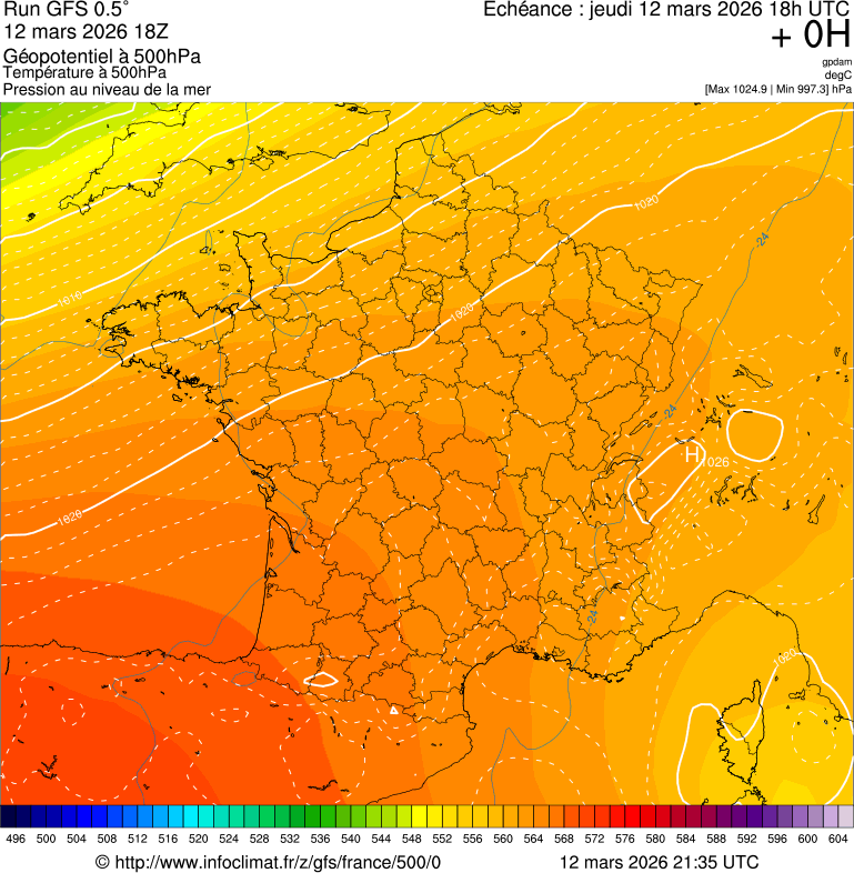 Mod&egrave;les m&eacute;t&eacute;orologiques