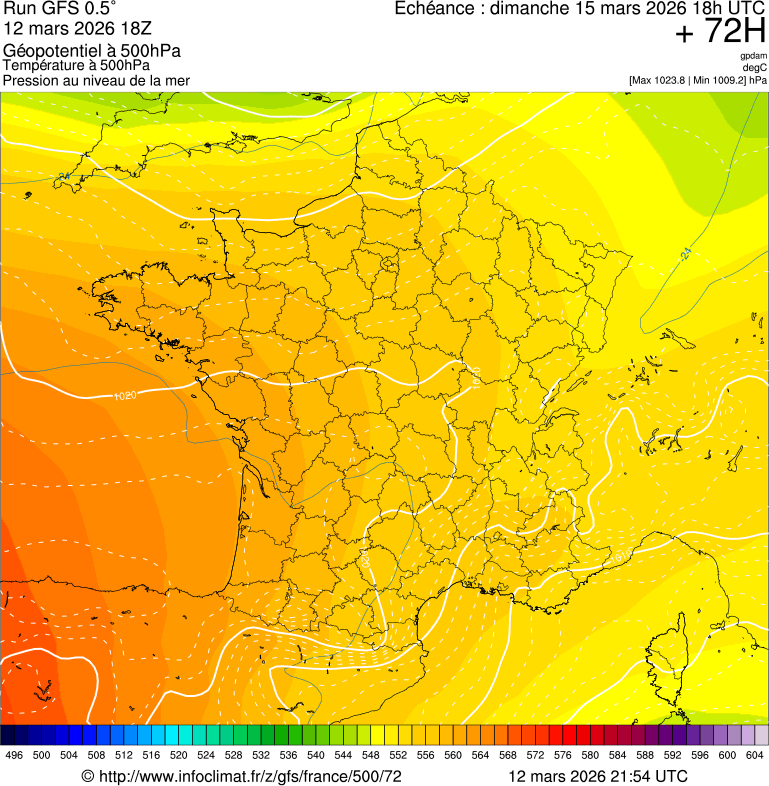 Mod&egrave;les m&eacute;t&eacute;orologiques