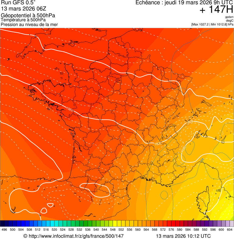 Mod&egrave;les m&eacute;t&eacute;orologiques