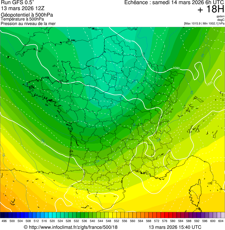 Mod&egrave;les m&eacute;t&eacute;orologiques