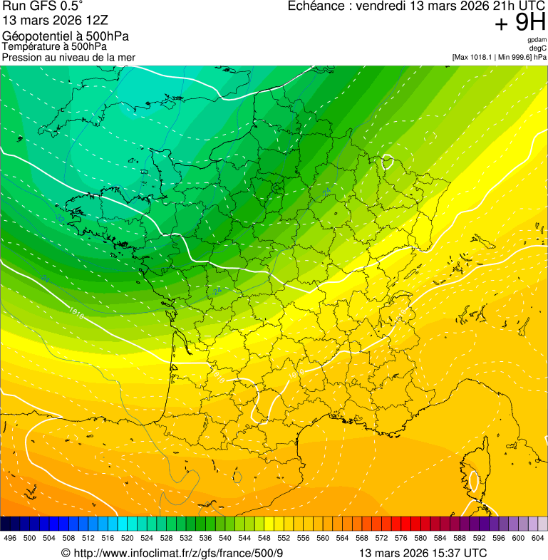 Mod&egrave;les m&eacute;t&eacute;orologiques