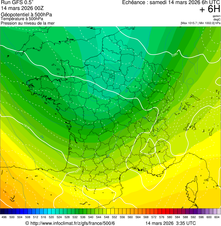 Mod&egrave;les m&eacute;t&eacute;orologiques