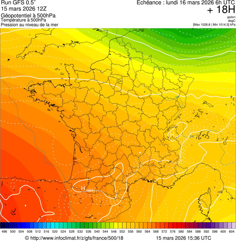 Mod&egrave;les m&eacute;t&eacute;orologiques
