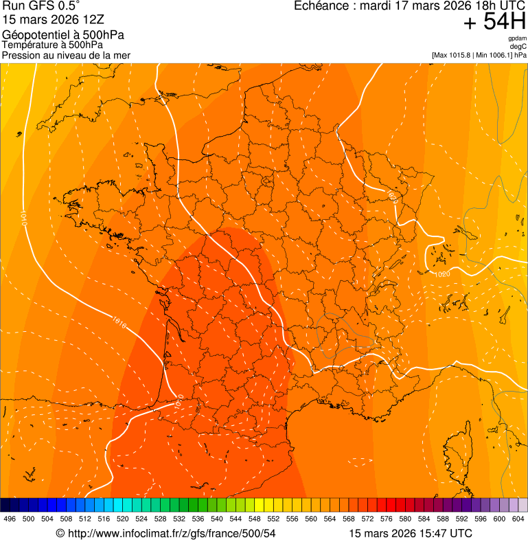 Mod&egrave;les m&eacute;t&eacute;orologiques