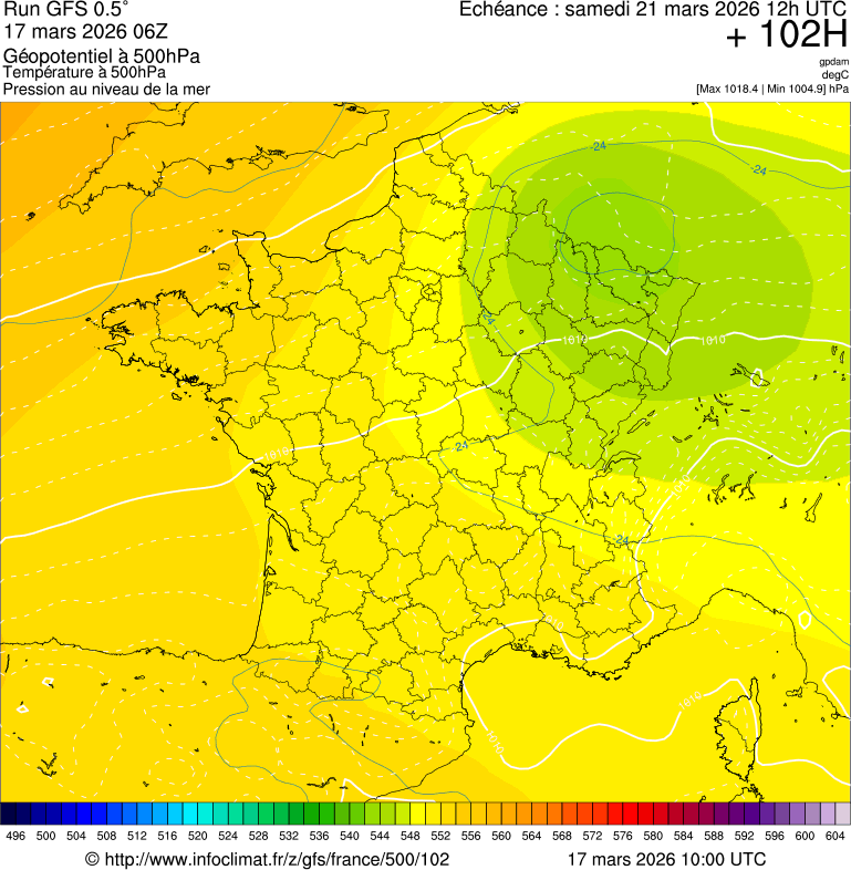 Mod&egrave;les m&eacute;t&eacute;orologiques