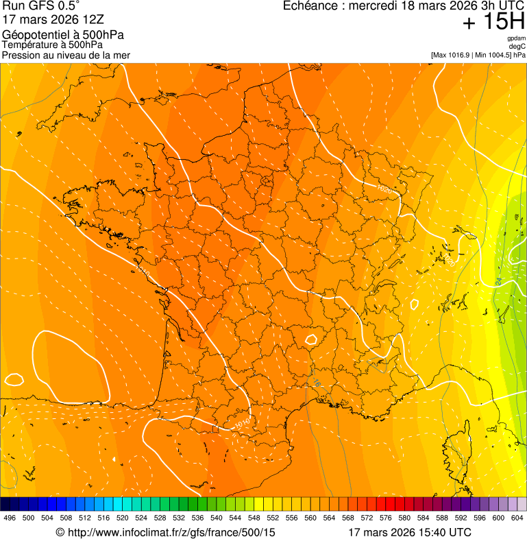 Mod&egrave;les m&eacute;t&eacute;orologiques