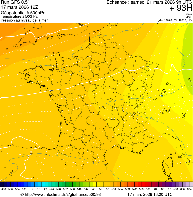 Mod&egrave;les m&eacute;t&eacute;orologiques