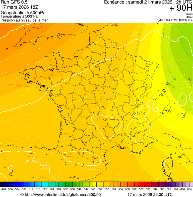 Mod&egrave;les m&eacute;t&eacute;orologiques