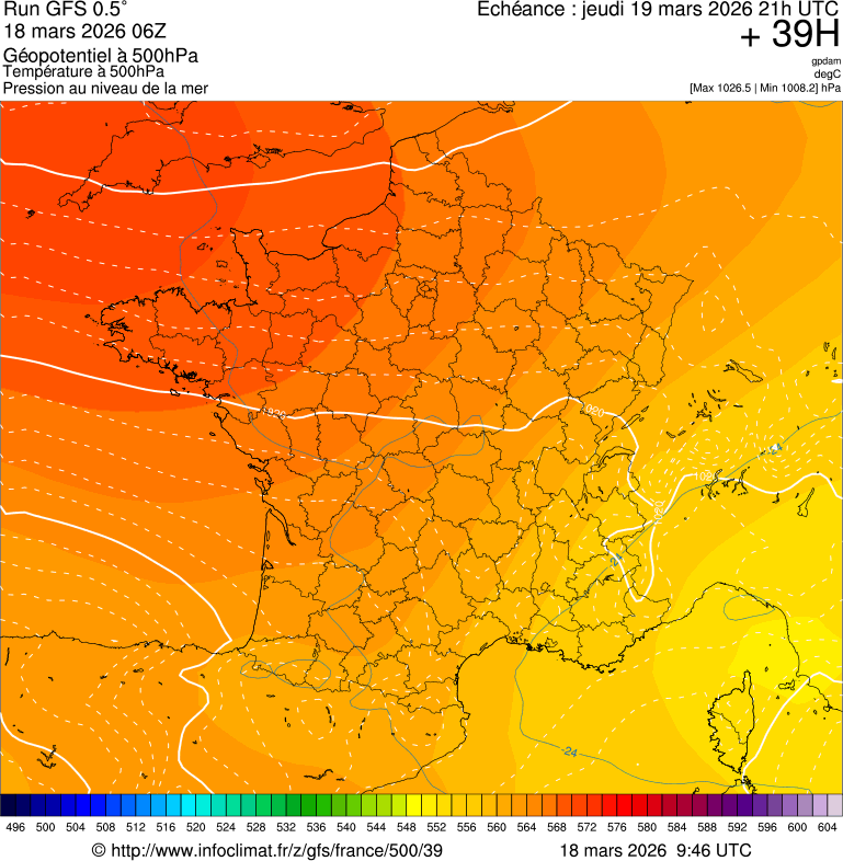 Mod&egrave;les m&eacute;t&eacute;orologiques