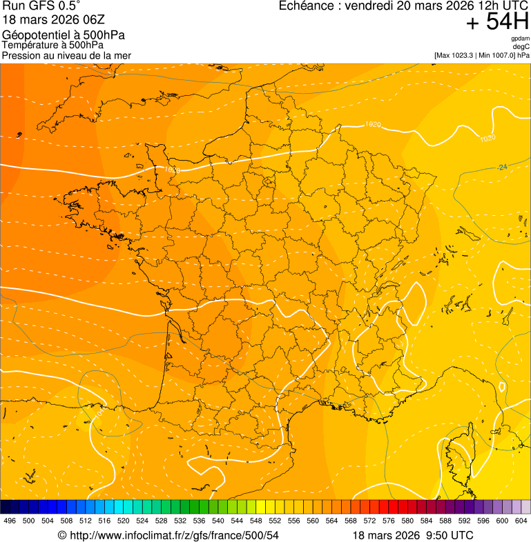 Mod&egrave;les m&eacute;t&eacute;orologiques