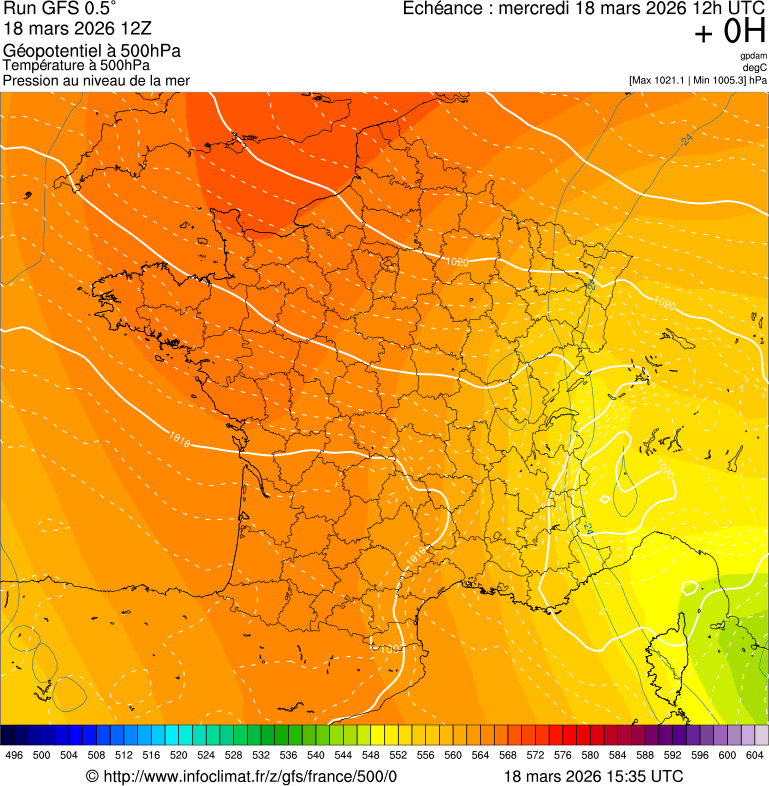 Mod&egrave;les m&eacute;t&eacute;orologiques