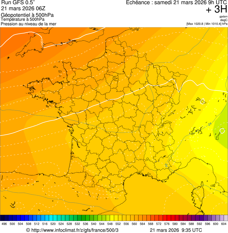 Mod&egrave;les m&eacute;t&eacute;orologiques