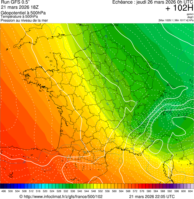 Mod&egrave;les m&eacute;t&eacute;orologiques