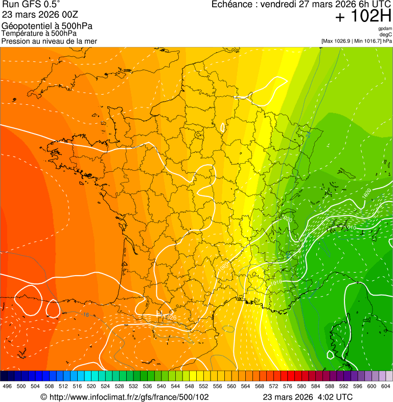 Modèles météorologiques