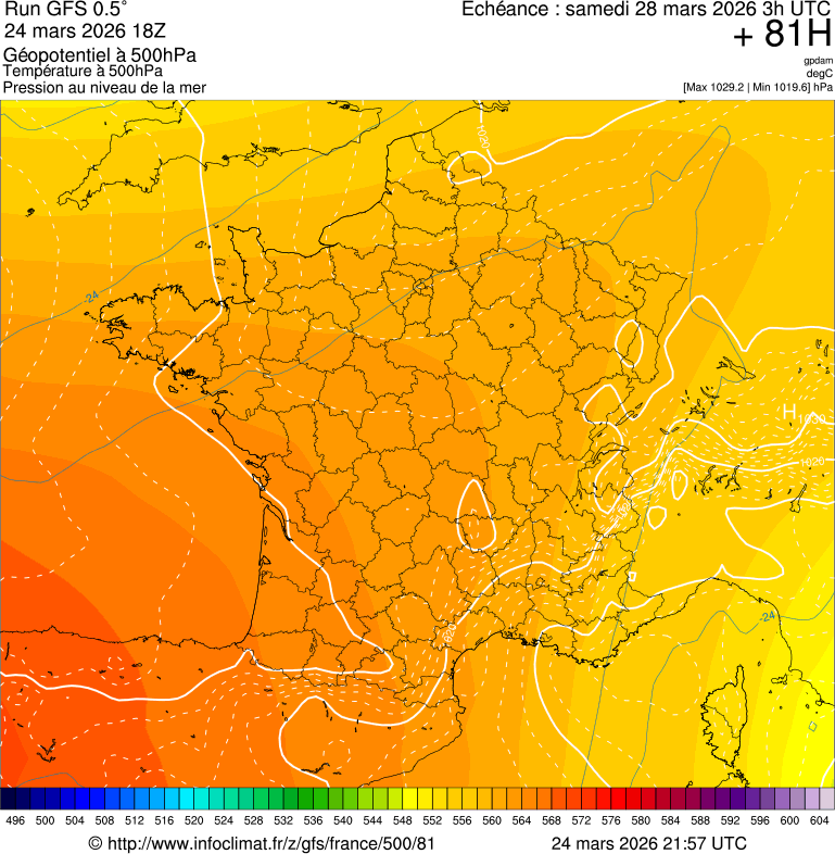 Mod&egrave;les m&eacute;t&eacute;orologiques