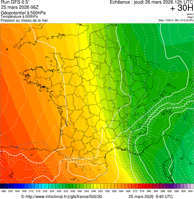 Mod&egrave;les m&eacute;t&eacute;orologiques