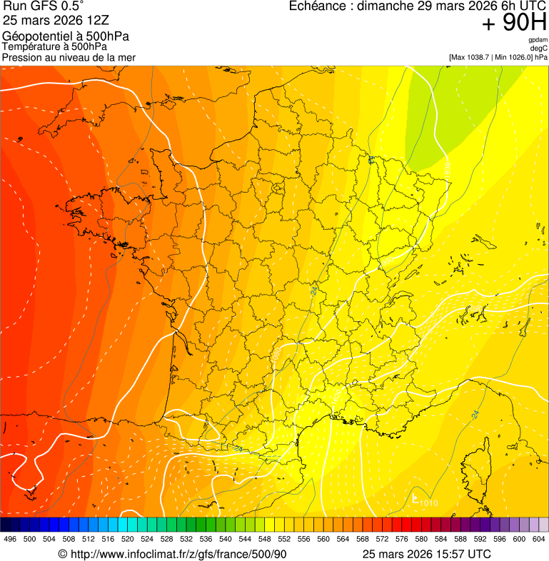 Mod&egrave;les m&eacute;t&eacute;orologiques