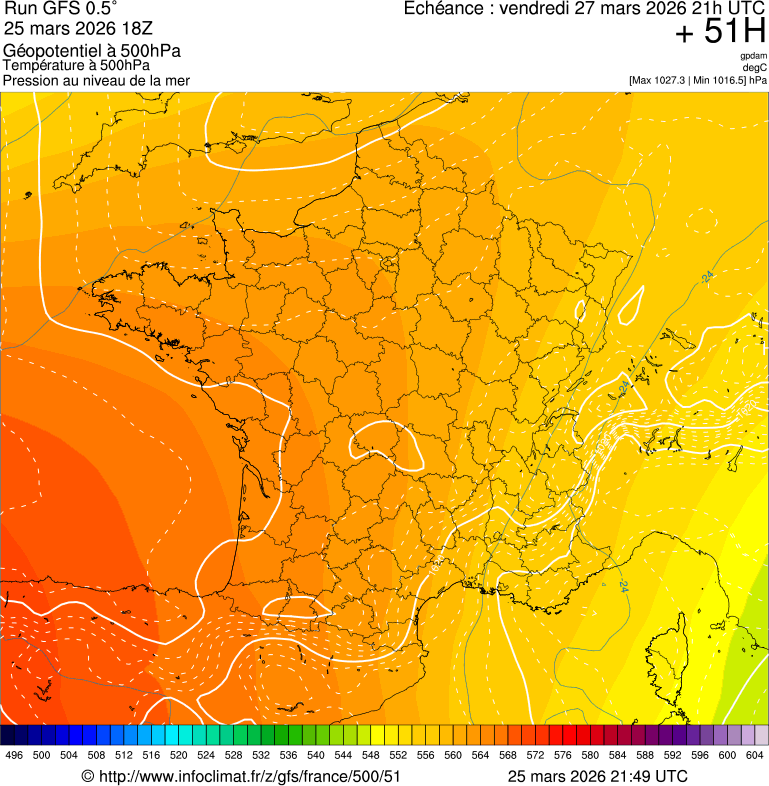 Mod&egrave;les m&eacute;t&eacute;orologiques