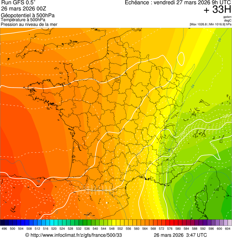 Mod&egrave;les m&eacute;t&eacute;orologiques