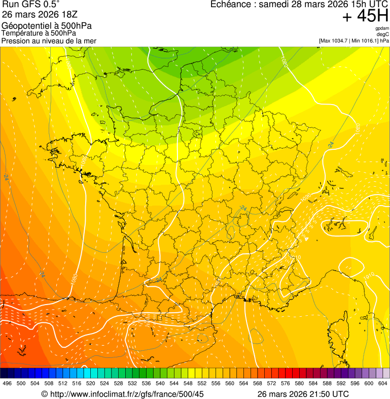 Mod&egrave;les m&eacute;t&eacute;orologiques