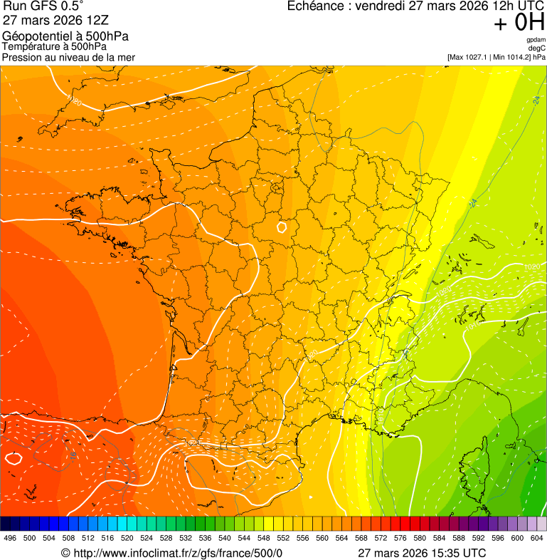 Mod&egrave;les m&eacute;t&eacute;orologiques