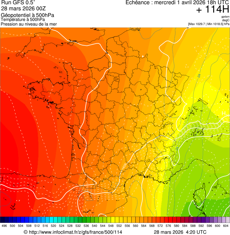 Mod&egrave;les m&eacute;t&eacute;orologiques