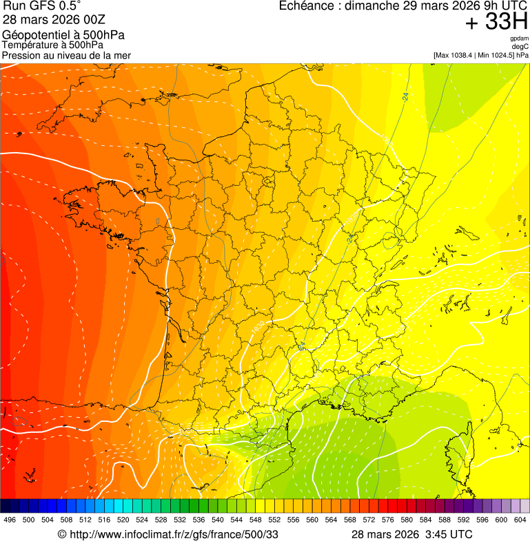 Mod&egrave;les m&eacute;t&eacute;orologiques