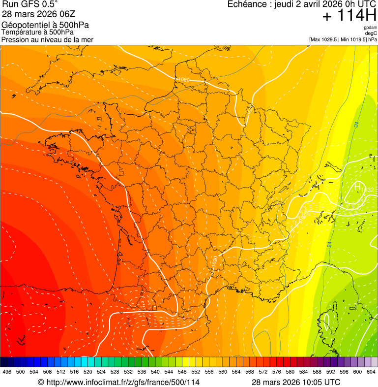 Mod&egrave;les m&eacute;t&eacute;orologiques