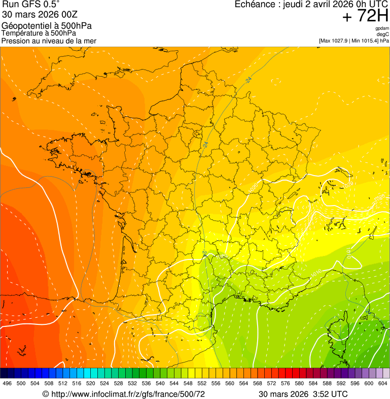 Modèles météorologiques