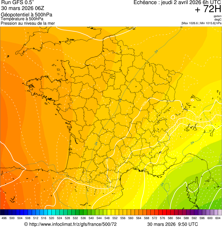 Mod&egrave;les m&eacute;t&eacute;orologiques
