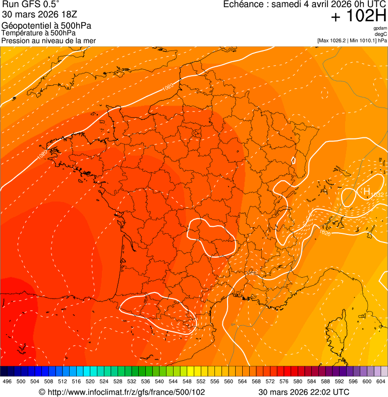 Mod&egrave;les m&eacute;t&eacute;orologiques