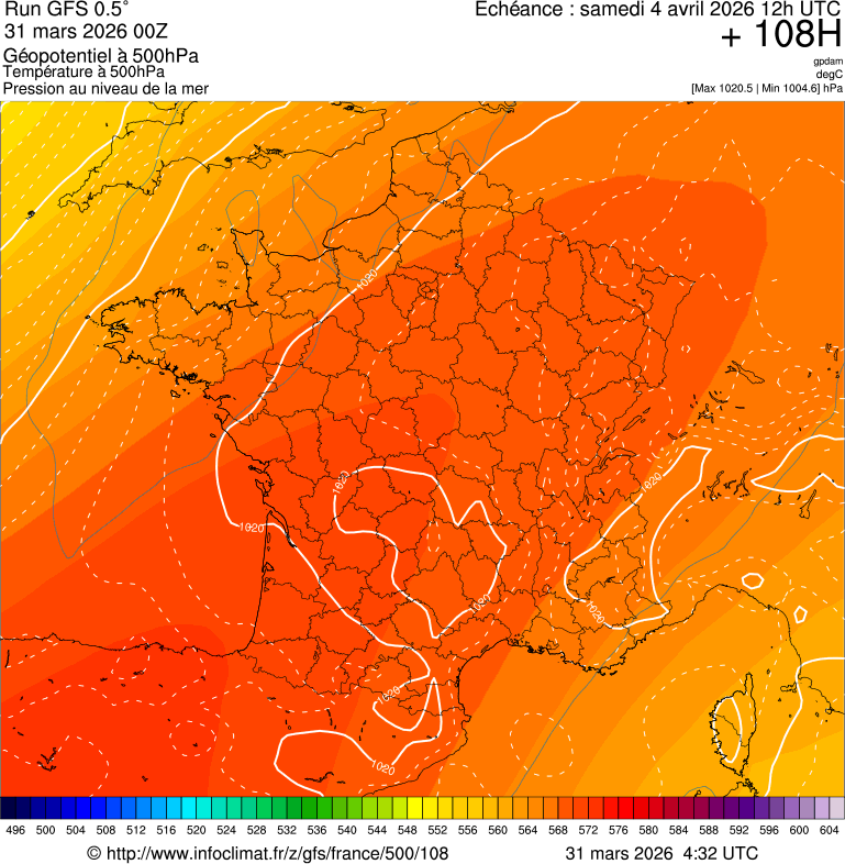 Mod&egrave;les m&eacute;t&eacute;orologiques