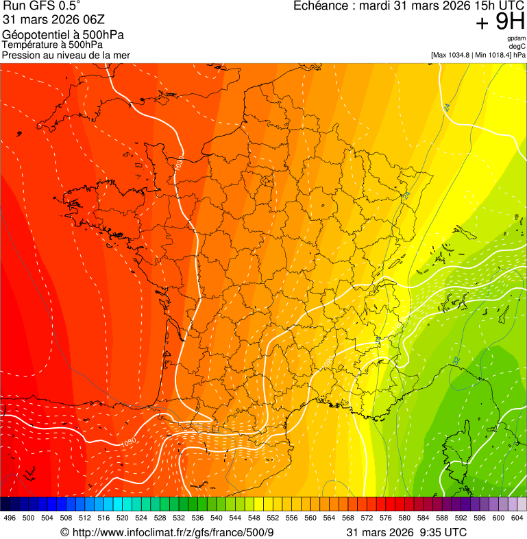 Mod&egrave;les m&eacute;t&eacute;orologiques