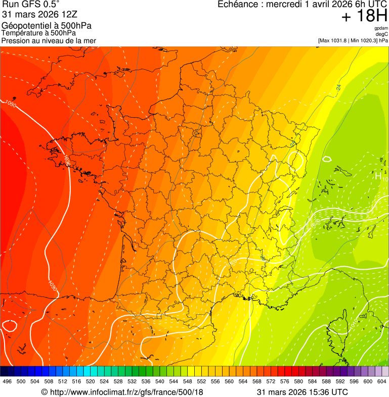 Mod&egrave;les m&eacute;t&eacute;orologiques