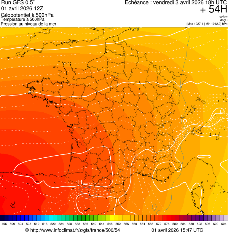 Mod&egrave;les m&eacute;t&eacute;orologiques