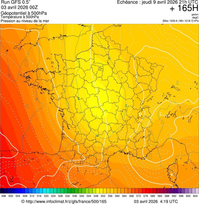 Mod&egrave;les m&eacute;t&eacute;orologiques