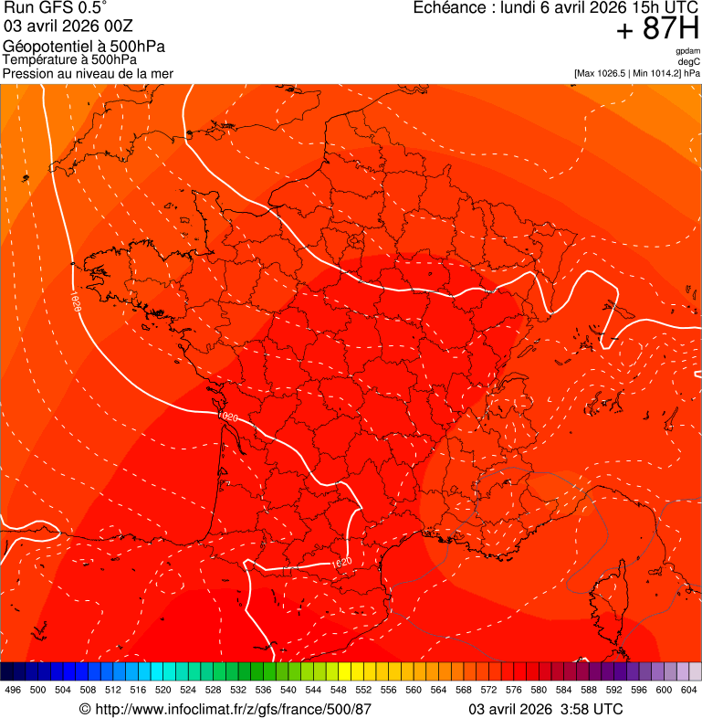 Mod&egrave;les m&eacute;t&eacute;orologiques