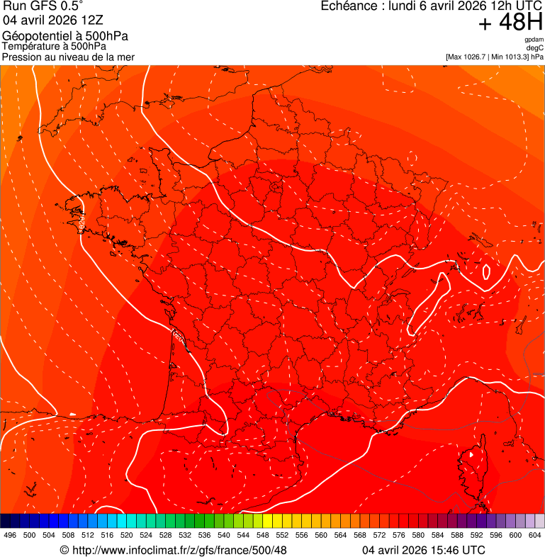 Mod&egrave;les m&eacute;t&eacute;orologiques