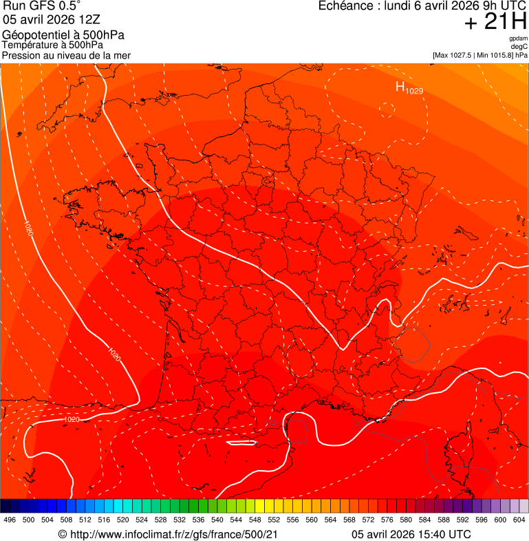 Mod&egrave;les m&eacute;t&eacute;orologiques