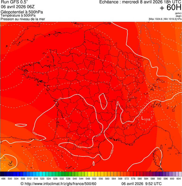 Mod&egrave;les m&eacute;t&eacute;orologiques