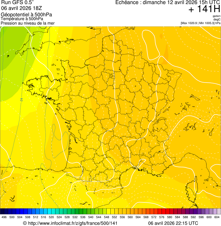 Mod&egrave;les m&eacute;t&eacute;orologiques