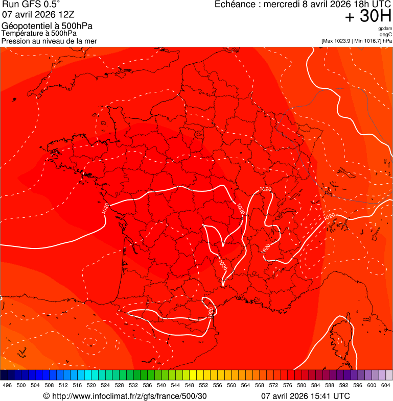 Mod&egrave;les m&eacute;t&eacute;orologiques