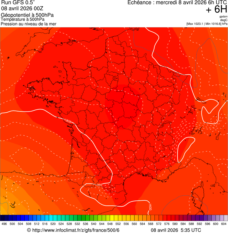 Mod&egrave;les m&eacute;t&eacute;orologiques