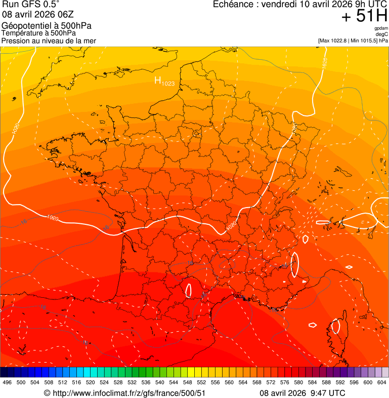 Mod&egrave;les m&eacute;t&eacute;orologiques