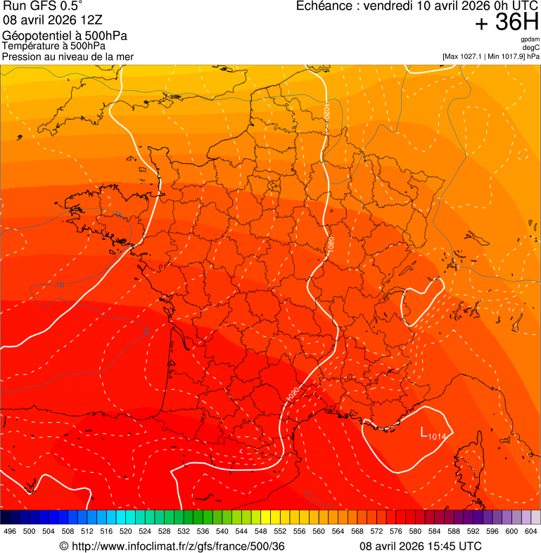 Mod&egrave;les m&eacute;t&eacute;orologiques