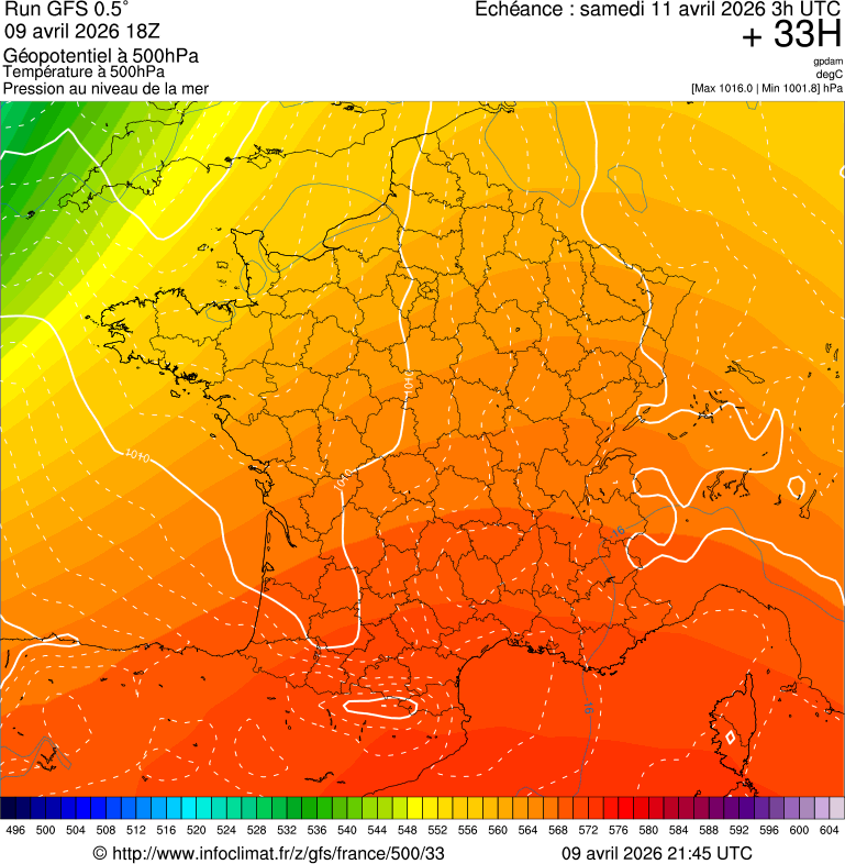 Mod&egrave;les m&eacute;t&eacute;orologiques