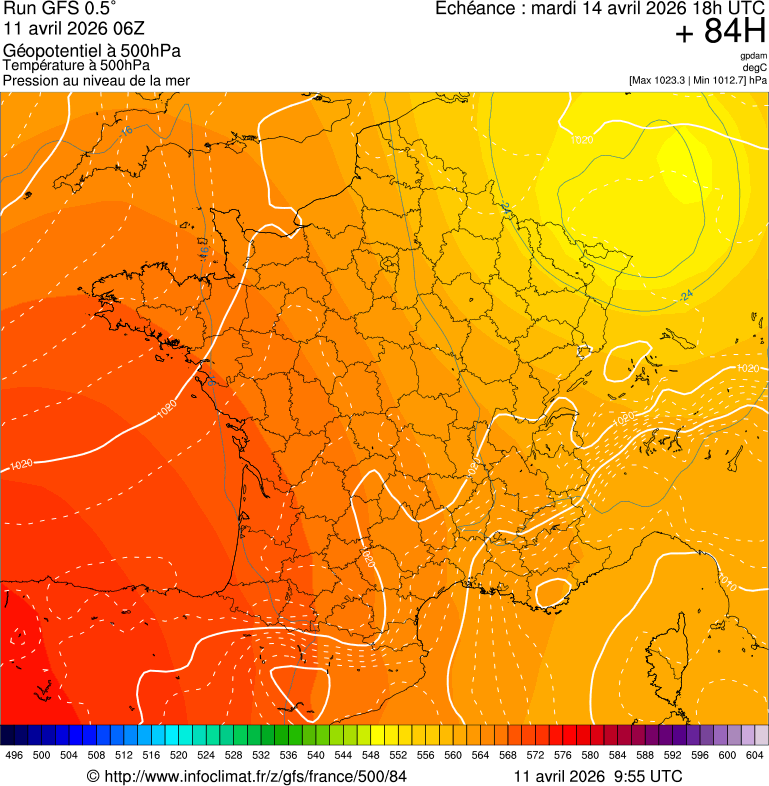 Mod&egrave;les m&eacute;t&eacute;orologiques
