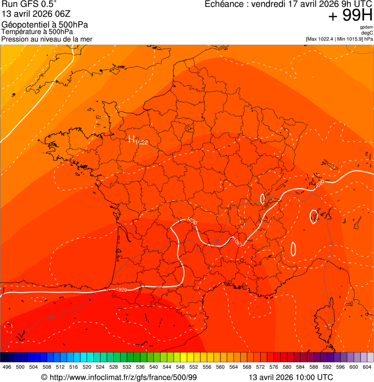 Mod&egrave;les m&eacute;t&eacute;orologiques