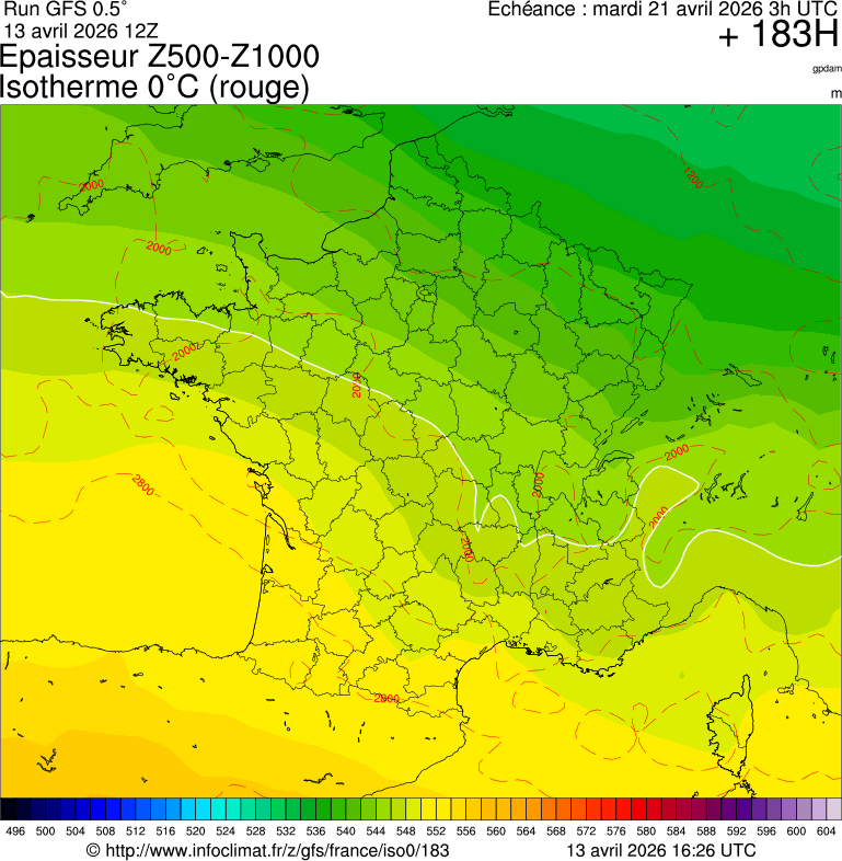 Mod&egrave;les m&eacute;t&eacute;orologiques